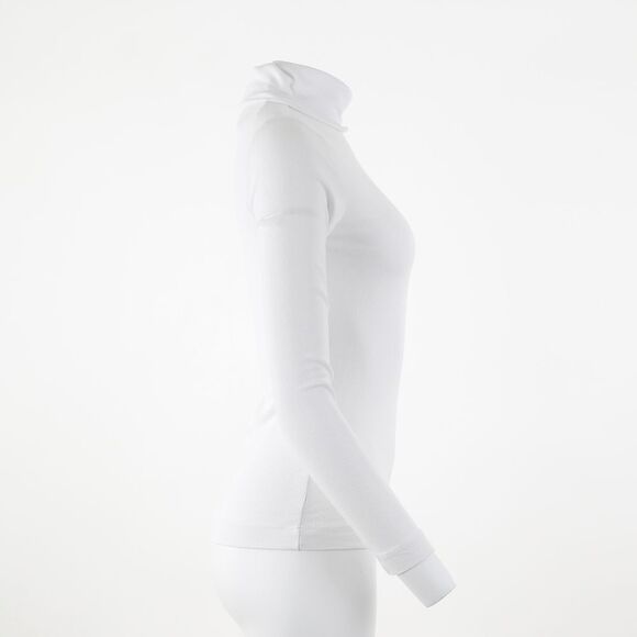 Three Dots Ribbed Turtleneck Tee - Picture 5 of 5